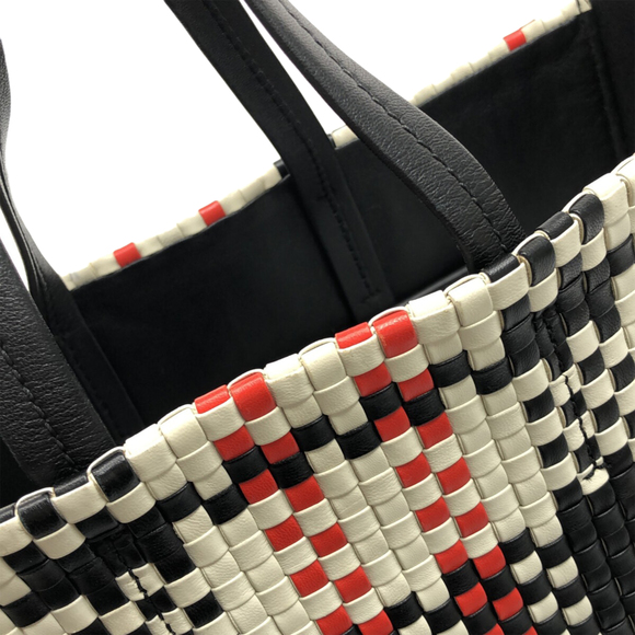 CELINE Checkered Vertical Cabas Tote Tote Bag - Picture 10 of 12